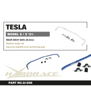 Barra stabilizzatrice posteriore Hardrace Q1298 Tesla Model S, Model X - 