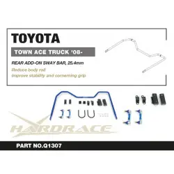 Hardrace Q1307 Barra antirollio posteriore aggiuntiva Toyota Townace / liteace - 