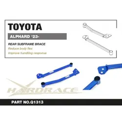 Hardrace Q1313 Rear Subframe Brace Toyota Alphard / vellfire - 