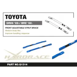 Barra stabilizzatrice anteriore Hardrace Q1314 Toyota 86, Subaru BRZ - 