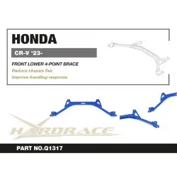 Hardrace Q1317 Front Lower 4-point Brace Honda CR-V - 