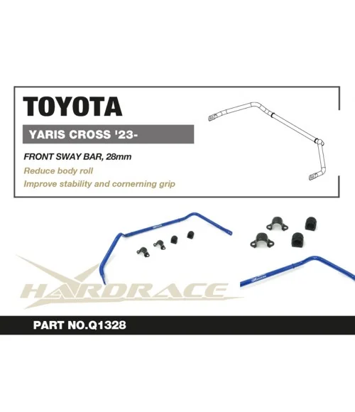 Hardrace Q1328 Front Sway Bar Toyota Yaris cross - 