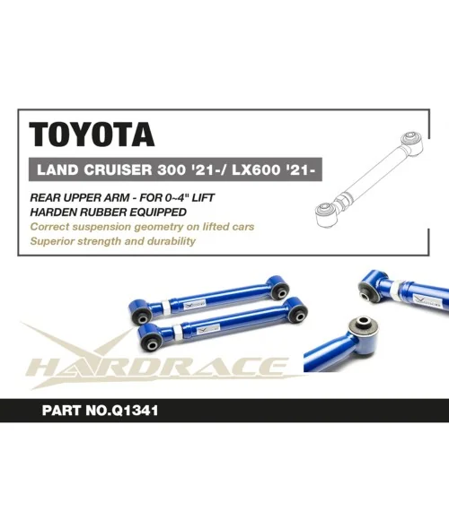 Hardrace Q1341 Rear Upper Arm Toyota Land cruiser, Lexus LX - 