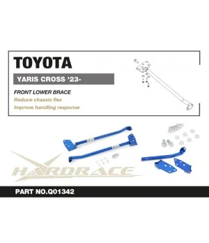 Hardrace Q1342 Front Lower Brace Toyota Yaris cross - 