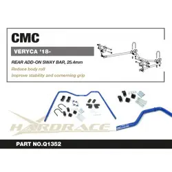 Hardrace Q1352 Rear Add-on Sway Bar Cmc Veryca - 