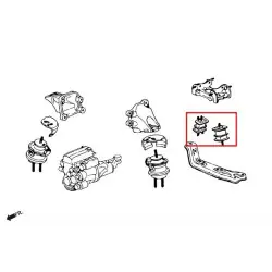 Hardrace 7329 Supporti Trasmissione Cambio Honda S2000 - 