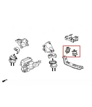 Hardrace 7329 Transmission Mount Honda S2000 - 
