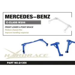 Hardrace Q1356 Front Lower Brace Mercedes-benz C-class - 