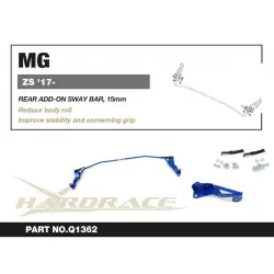 Barra stabilizzatrice posteriore aggiuntiva Hardrace Q1362 MG ZS - 