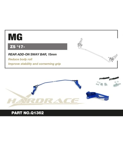 Hardrace Q1362 Rear Add-on Sway Bar MG ZS - 