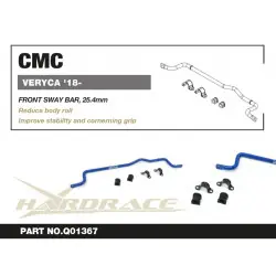 Hardrace Q1367 Front Sway Bar Cmc Veryca - 