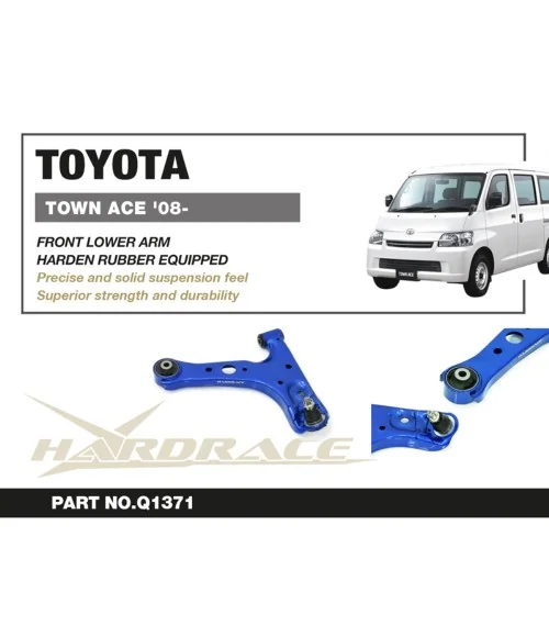 Braccio di controllo inferiore anteriore Hardrace Q1371 Toyota Townace / liteace - 