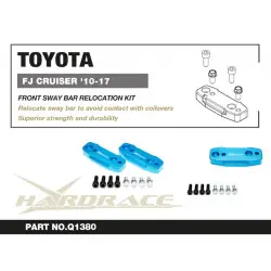 Hardrace Q1380 Front Sway Bar Relocation Kit Toyota Fj cruiser - 