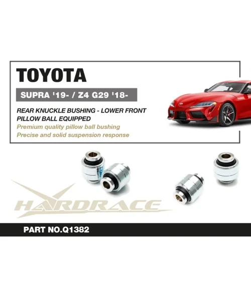 Hardrace Q1382 Rear Knuckle Bushing - Lower Front Toyota Supra, BMW Z4 - 