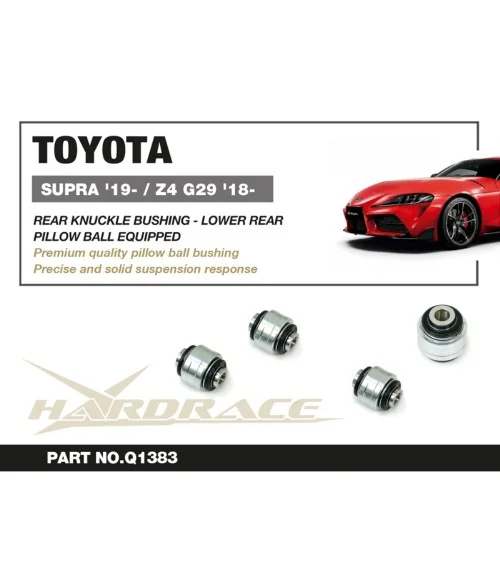 Hardrace Q1383 Rear Knuckle Bushing - Lower Rear Toyota Supra, BMW Z4 - 