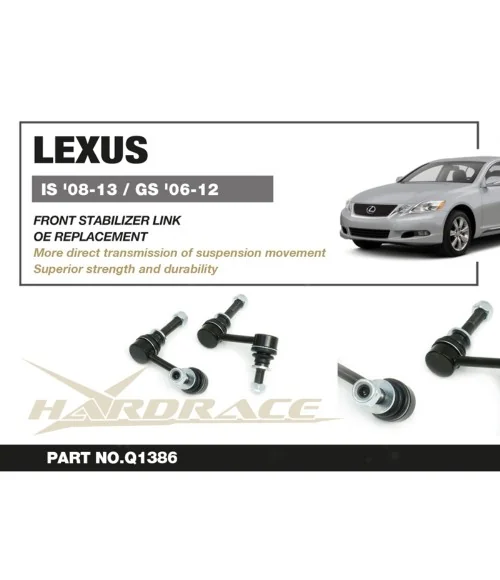 Hardrace Q1386 Front Stabilizer Link Lexus IS, GS - 