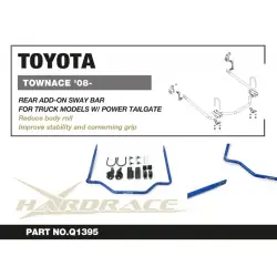Hardrace Q1395 Rear Add-on Sway Bar Toyota Townace / liteace - 
