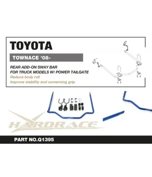 Hardrace Q1395 Barra antirollio posteriore aggiuntiva Toyota Townace / liteace - 