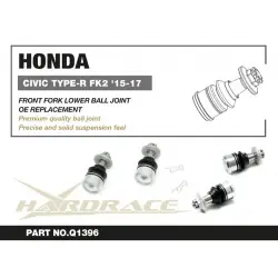 Giunto sferico anteriore inferiore Hardrace Q1396 Honda Civic - 