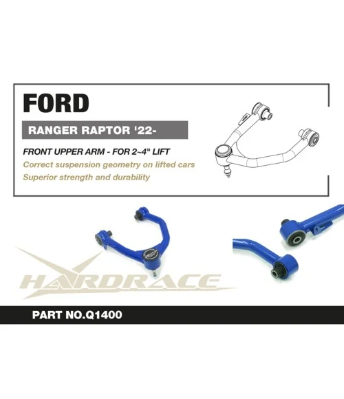 Hardrace Q1400 Front Upper Arm Ford Ranger - 