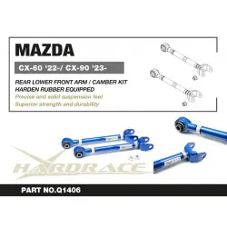 Hardrace Q1406 Rear Lower Front Arm / Camber Kit Mazda CX-60, CX-90 - 