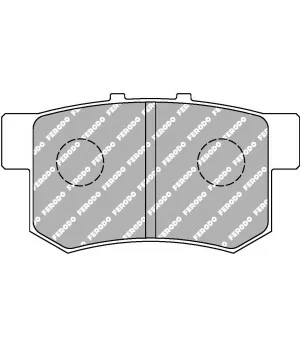 Ferodo DS2500 FCP956H Pastiglie Posteriori Honda S2000 - 