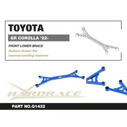 Hardrace Q1432 Rinforzo anteriore inferiore a 4 punti Toyota Corolla/altis/auris - 