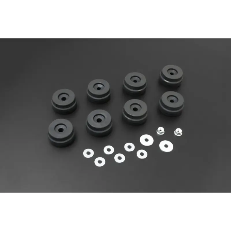 Hardrace Q1454 Body Mount Bushing Kit Suzuki Jimny - 