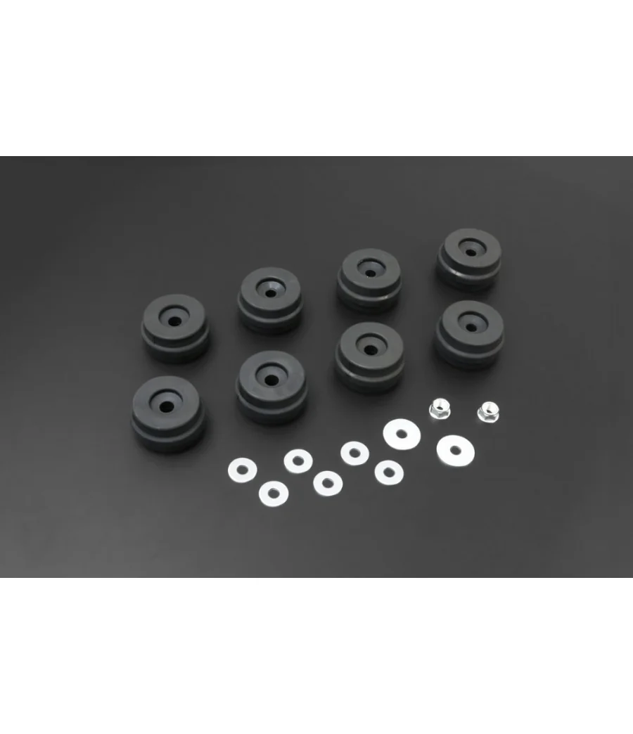 Hardrace Q1454 Body Mount Bushing Kit Suzuki Jimny - 