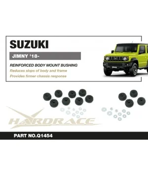 Hardrace Q1454 Body Mount Bushing Kit Suzuki Jimny - 