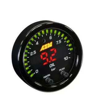 AEM 30-0307 X-Series Manometro Pressione Olio 10 BAR-150 PSI - 