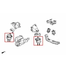 Hardrace 7328 Engine Mount Honda S2000 - 