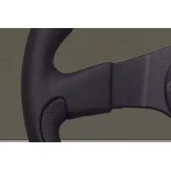 Volante Nardi Leader 350 mm, Pelle Nera - 