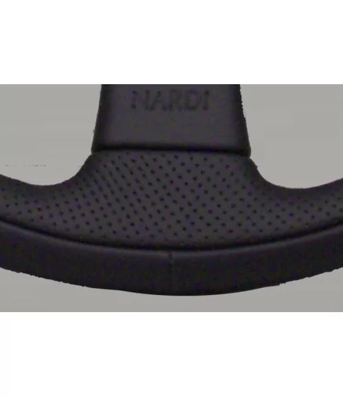 Volante Nardi Leader 350 mm, Pelle Nera - 