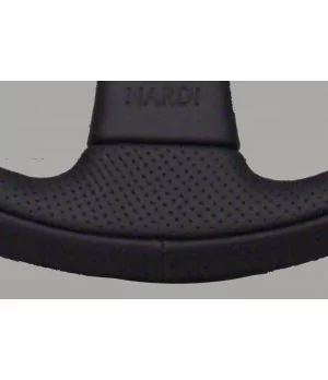 Volante Nardi Leader 350 mm, Pelle Nera - 