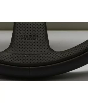 Volante Nardi Twin 350 mm, Pelle Nera - 