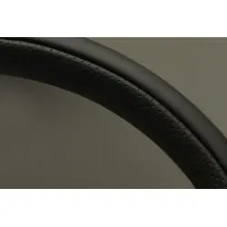Nardi Twin 350 mm Steering Wheel, Black Leather - 