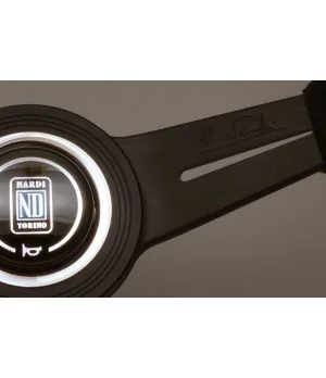 Volante Nardi Classic ND33 330 mm, Pelle Scamosciata Nera - 