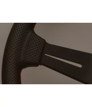 Volante Nardi Classic ND33 330 mm, Pelle Traforata Nera - 