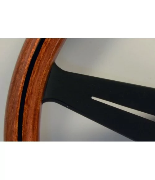 Volante Nardi Deep Corn 350 mm, Legno di Mogano - 