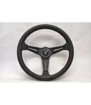 Nardi Deep Corn 350 mm Steering Wheel, Black Perforated Leather - 