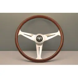 Nardi Classic ND39 390 mm Steering Wheel, Wood - Glossy spokes