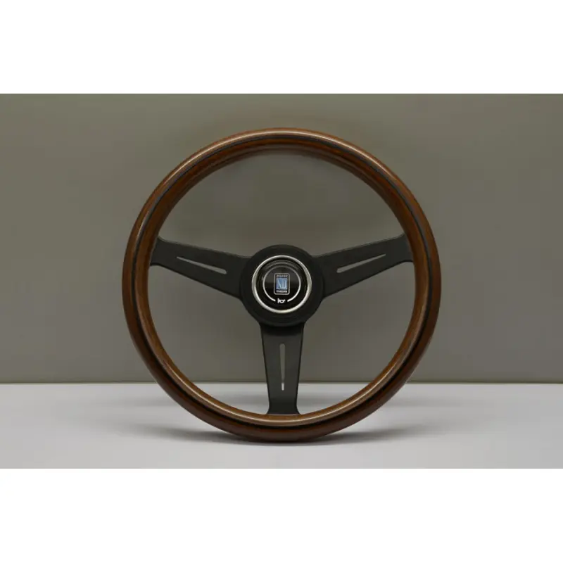 Nardi Classic ND33 330 mm Steering Wheel, Mahogany wood, Black Spokes - Nardi Classic ND33 330 mm Steering Wheel, Mahogany wood, Black Spokes -