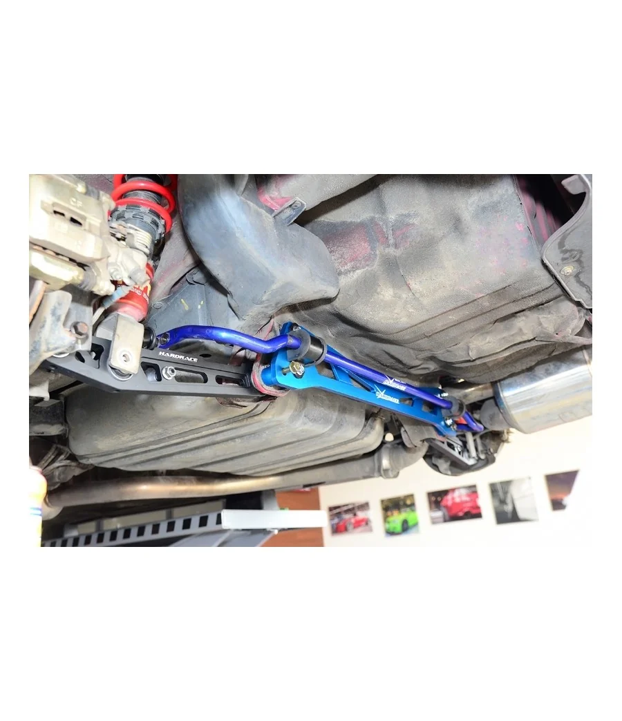 Hardrace 7542-BLK Sub-frame Reinforced Brace Honda Civic, Crx, Integra Black - 