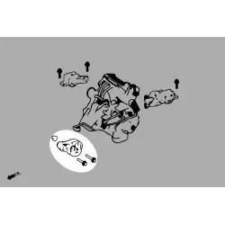 Hardrace Q0806 Front Side Engine Mount Mercedes-Benz Smart - 