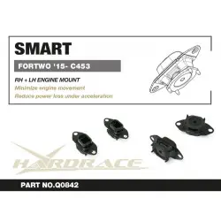 Hardrace Q0842 Engine Mount Mercedes-benz Smart - 