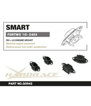 Hardrace Q0842 Supporto motore Mercedes-benz Smart - 