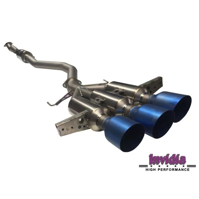 Invidia Titanium Catback System R400 Honda Civic Type-R FK8 17+ - Invidia Titanium Catback System R400 Honda Civic Type-R FK8 17+ -