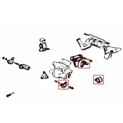 Hardrace 5826-A Harden Engine Mount Honda Civic, Crx, Integra - 