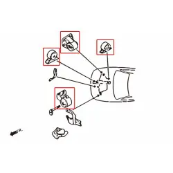 Hardrace 5832 Harden Engine Mount Mitsubishi Lancer mirage - 